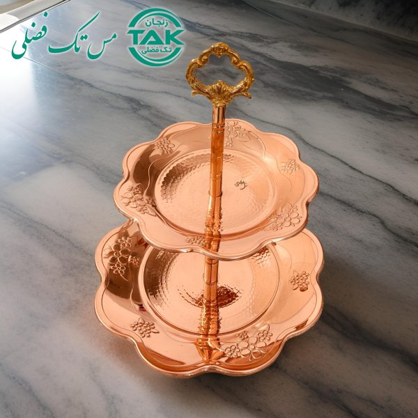 ظرف مسی دو طبقه