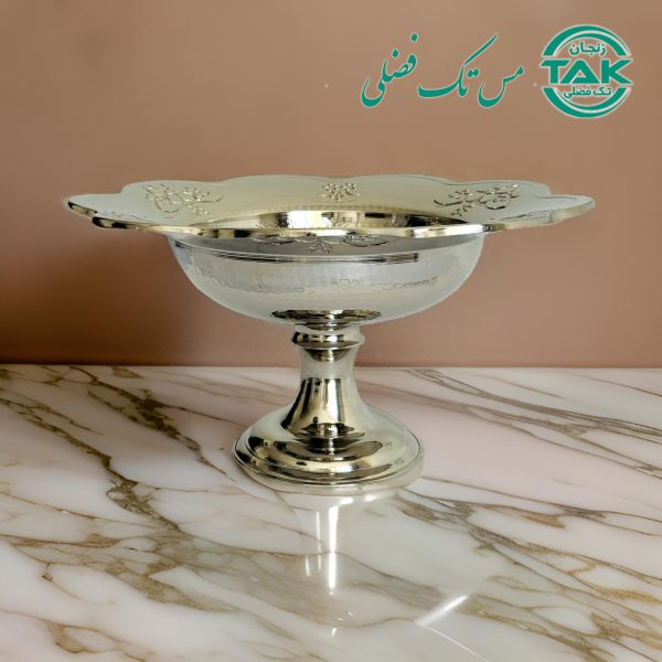 ظرف دکوراتیو کروم