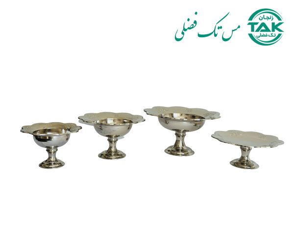 ست ظروف مسی گلبرگ