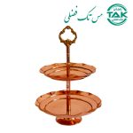 ظرف پذیرایی مسی دو طبقه