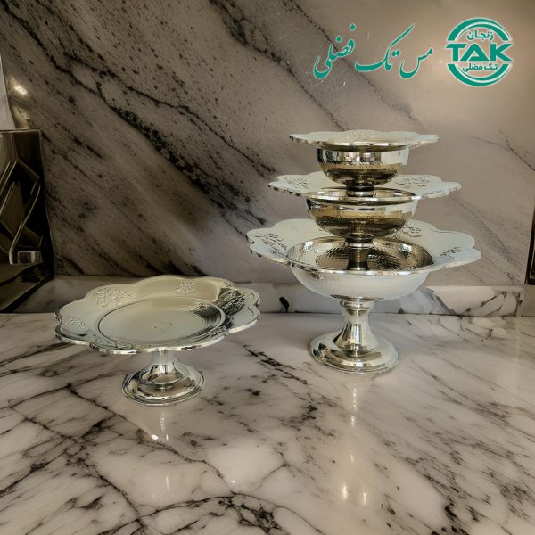 ست ظرف مسی گلبرگ